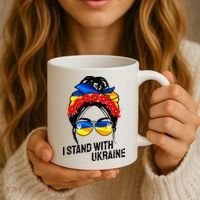 Support Ukraine Pride I Stand With Ukraine Flag Gift Coffee Mug thumb 3