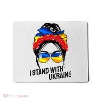 Support Ukraine Pride I Stand With Ukraine Flag Gift Mousepad thumb 0