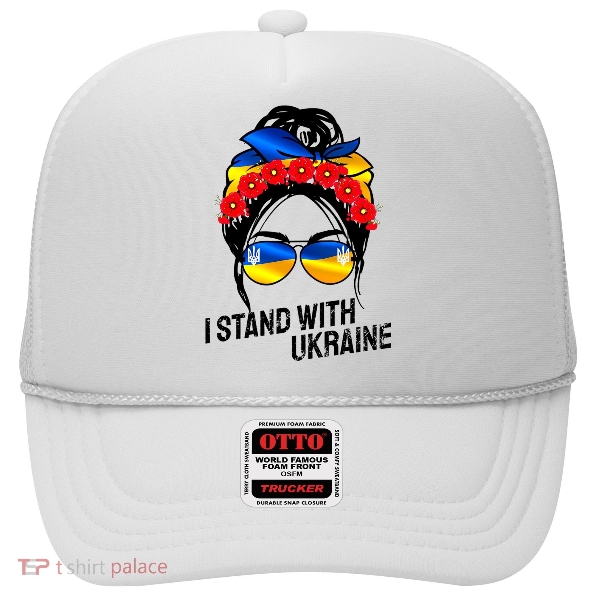 Support Ukraine Pride I Stand With Ukraine Flag Gift Hat