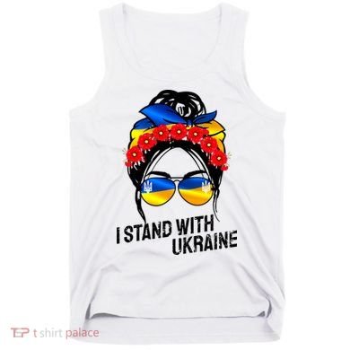 Support Ukraine Pride I Stand With Ukraine Flag Gift Tank Top