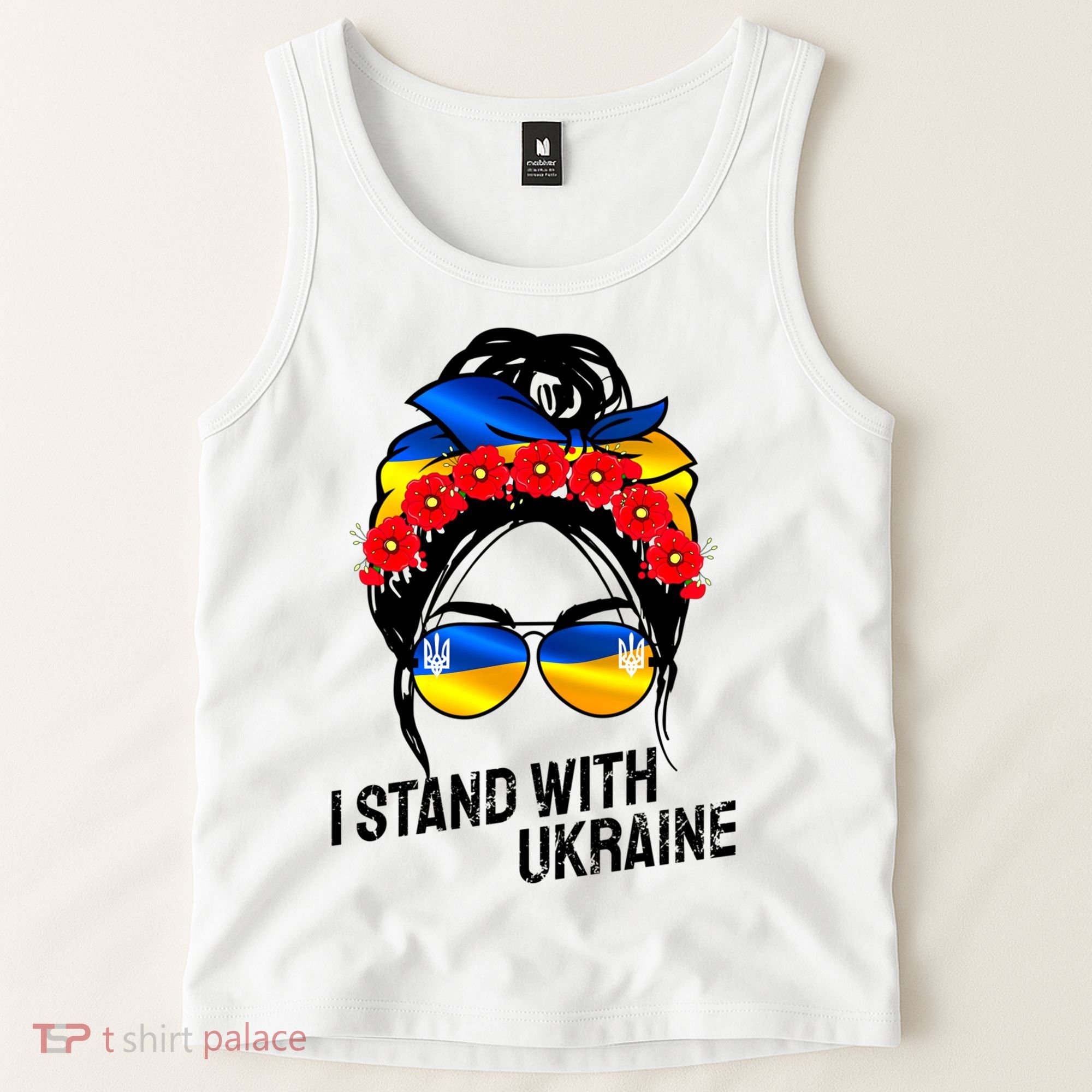 Support Ukraine Pride I Stand With Ukraine Flag Gift Tank Top