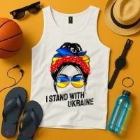 Support Ukraine Pride I Stand With Ukraine Flag Gift Tank Top thumb 4