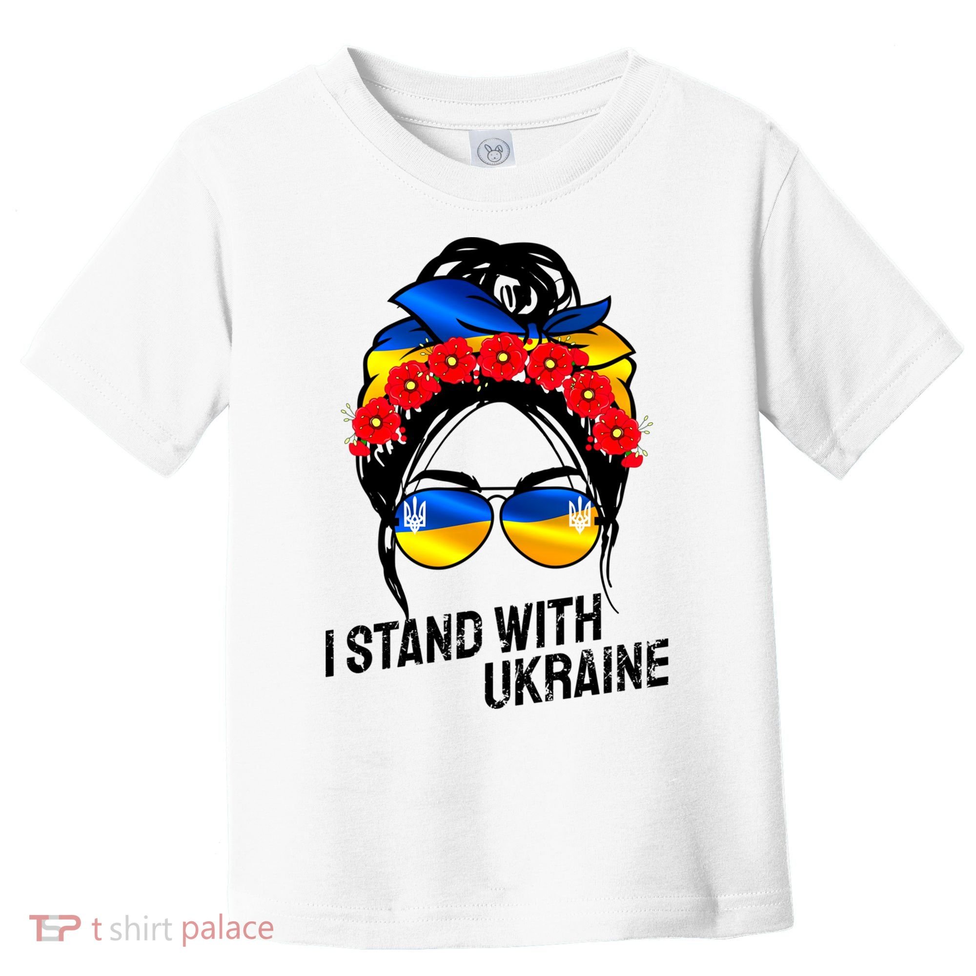 Support Ukraine Pride I Stand With Ukraine Flag Gift Toddler T-Shirt