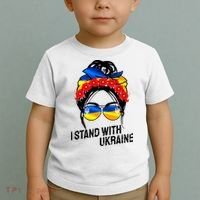 Support Ukraine Pride I Stand With Ukraine Flag Gift Toddler T-Shirt thumb 2