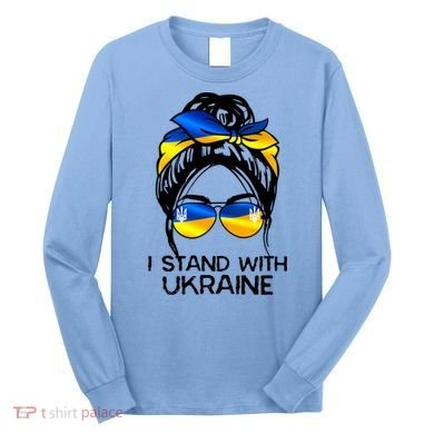 Support Ukraine Pride I Stand With Ukraine Flag Gift Long Sleeve Shirt