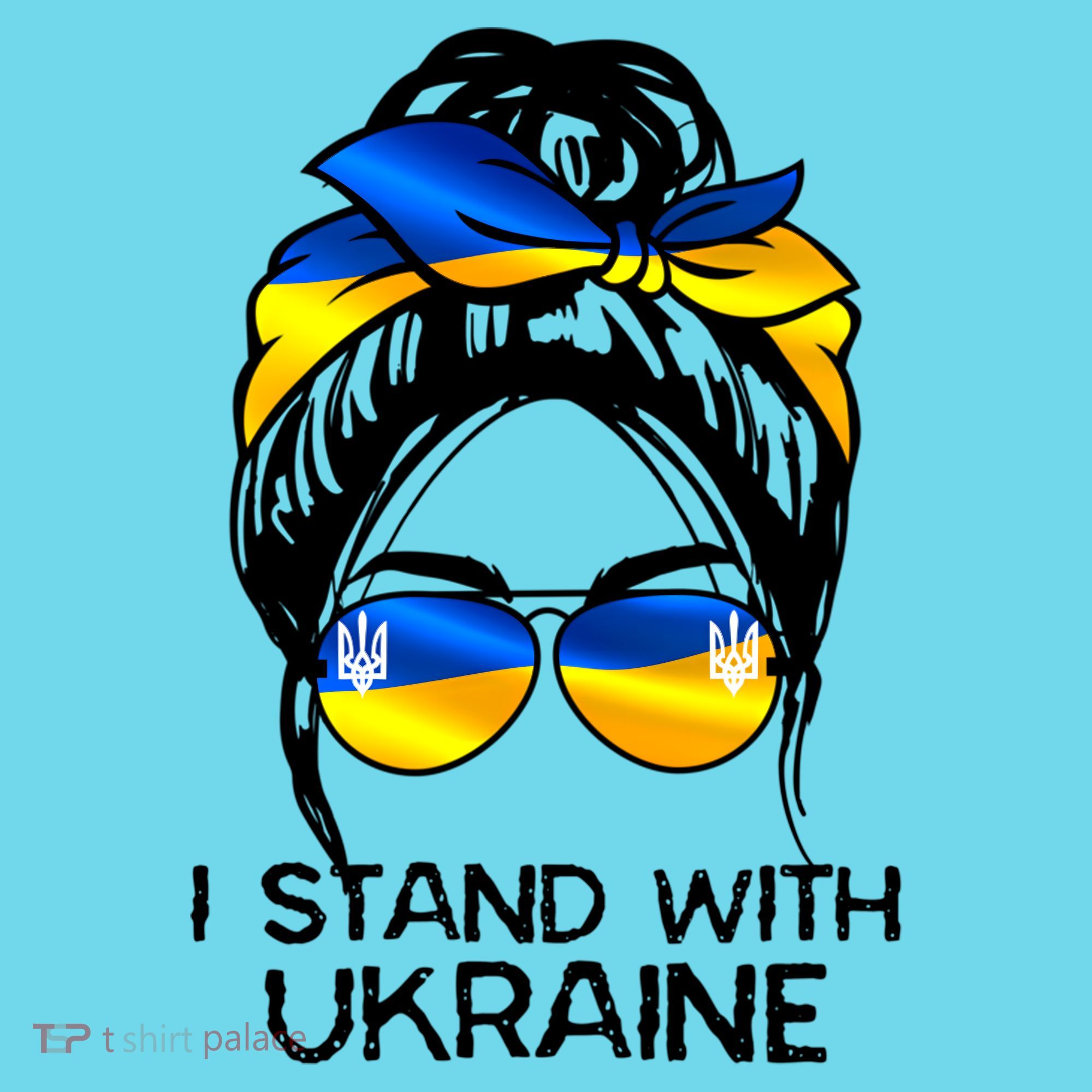 Support Ukraine Pride I Stand With Ukraine Flag Gift Kids T-Shirt
