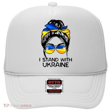 Support Ukraine Pride I Stand With Ukraine Flag Gift Hat