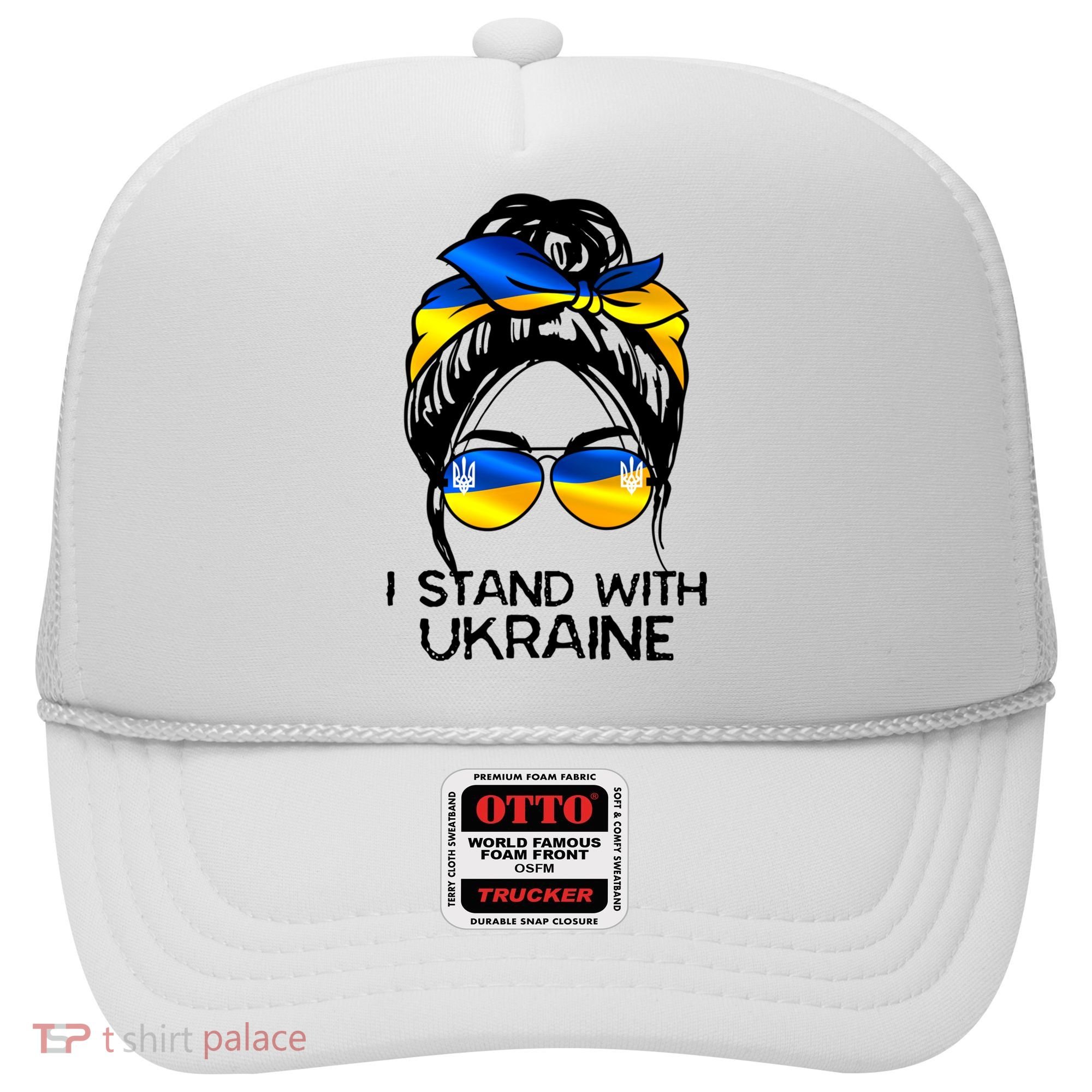 Support Ukraine Pride I Stand With Ukraine Flag Gift Hat