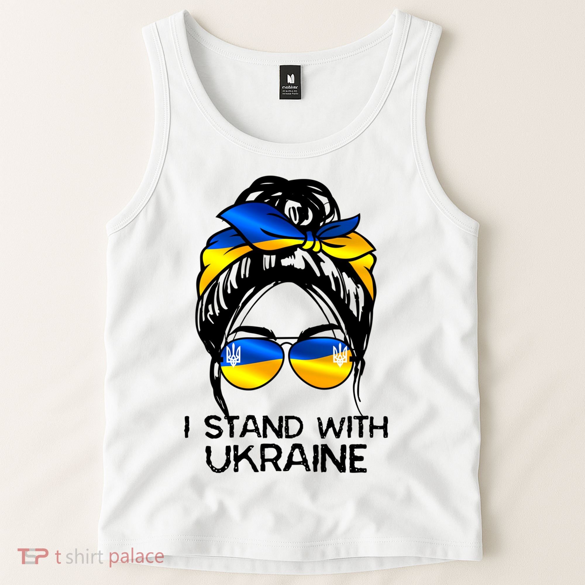 Support Ukraine Pride I Stand With Ukraine Flag Gift Tank Top