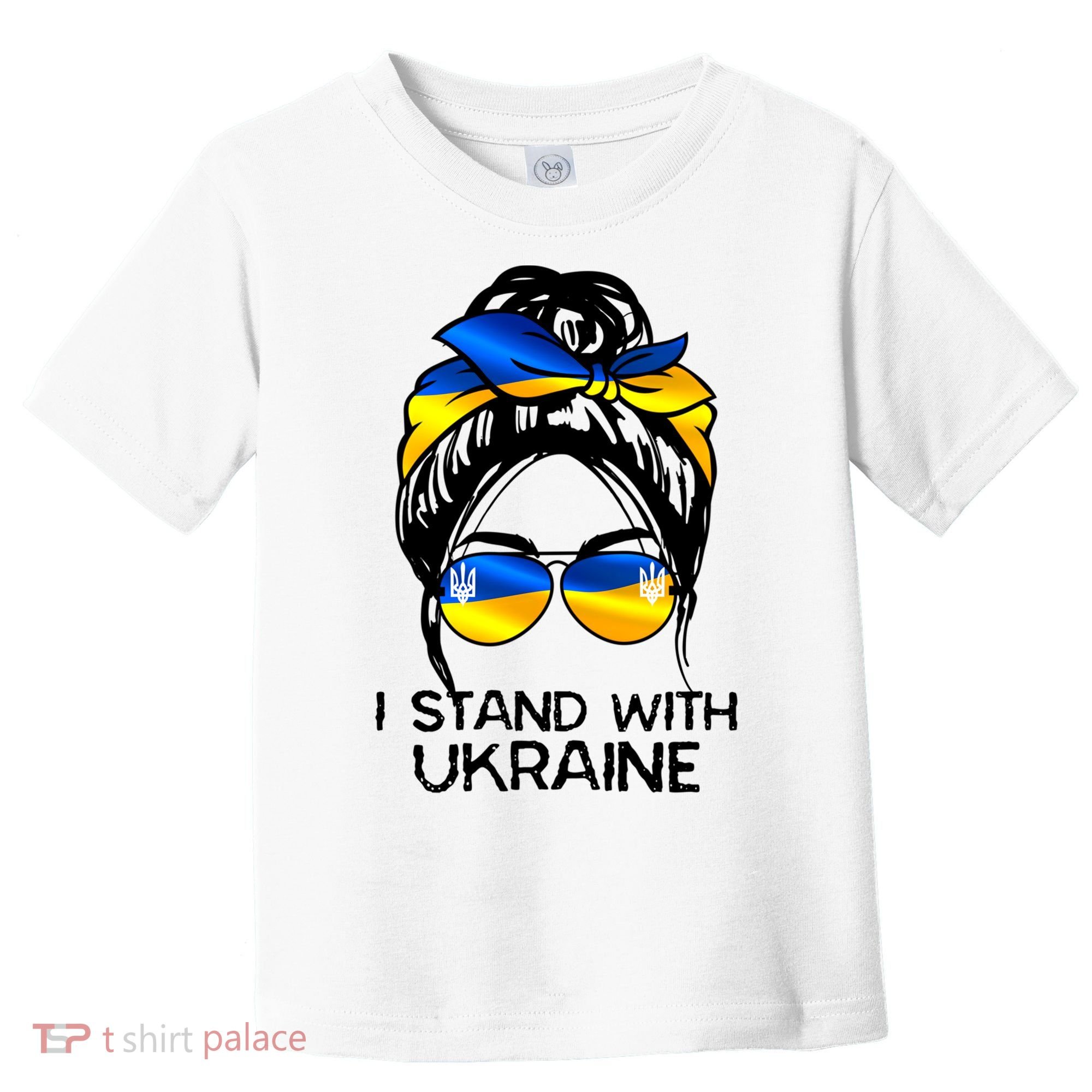 Support Ukraine Pride I Stand With Ukraine Flag Gift Toddler T-Shirt
