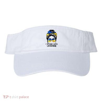 Support Ukraine Pride I Stand With Ukraine Flag Gift Visor