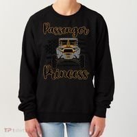 Sxs Utv Passenger Princess Orange Flag Women's Sweatshirt thumb 0