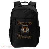 Sxs Utv Passenger Princess Orange Flag Backpack thumb 0