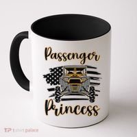 Sxs Utv Passenger Princess Orange Flag Coffee Mug thumb 0