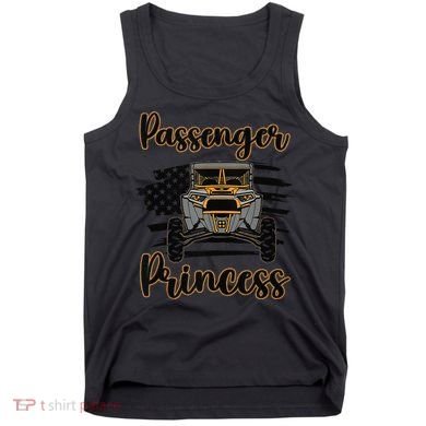 Sxs Utv Passenger Princess Orange Flag Tank Top