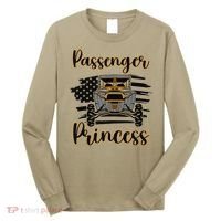Sxs Utv Passenger Princess Orange Flag Long Sleeve Shirt thumb 0
