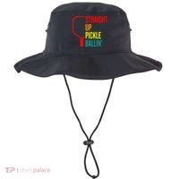 Straight Up Pickle Ballin' For Pickleball Lovers Bucket Hat thumb 0
