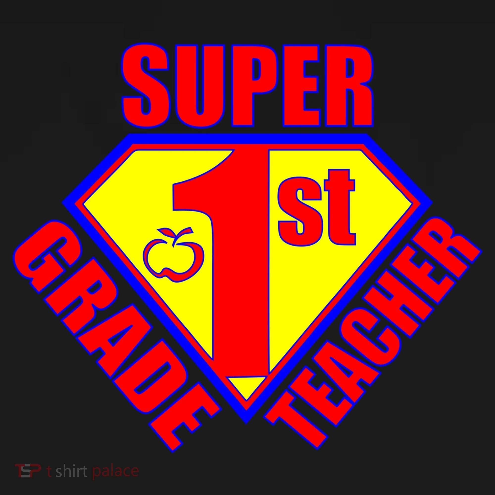 Super 1st Grade Teacher Doggie Tank