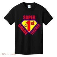 Super 1st Grade Teacher Kids T-Shirt thumb 0