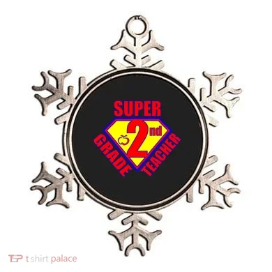 Super 2nd Grade Teacher Ornament