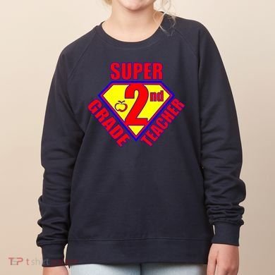 Super 2nd Grade Teacher Women's Sweatshirt