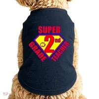 Super 2nd Grade Teacher Doggie Tank thumb 0