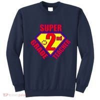 Super 2nd Grade Teacher Sweatshirt thumb 0