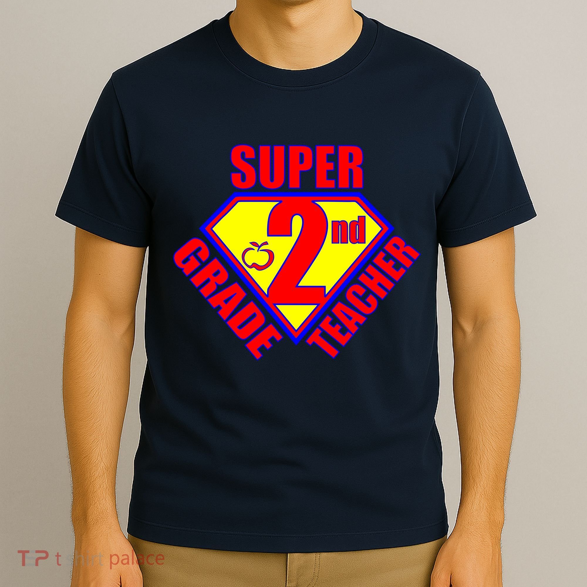 Super 2nd Grade Teacher T-Shirt