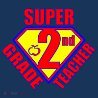 Super 2nd Grade Teacher Polo thumb 2