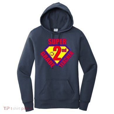 Super 2nd Grade Teacher Women's Hoodie