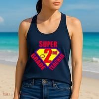 Super 2nd Grade Teacher Women's Tank Top thumb 2