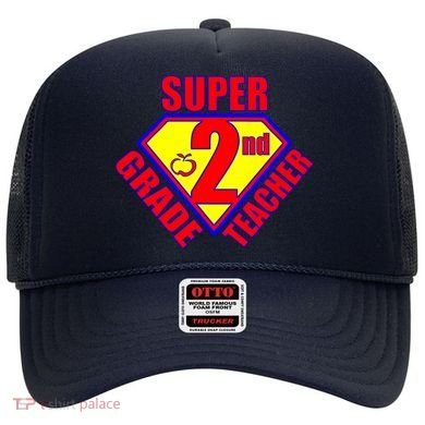Super 2nd Grade Teacher Hat