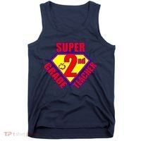 Super 2nd Grade Teacher Tank Top thumb 0
