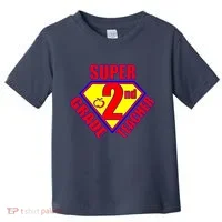 Super 2nd Grade Teacher Toddler T-Shirt thumb 0