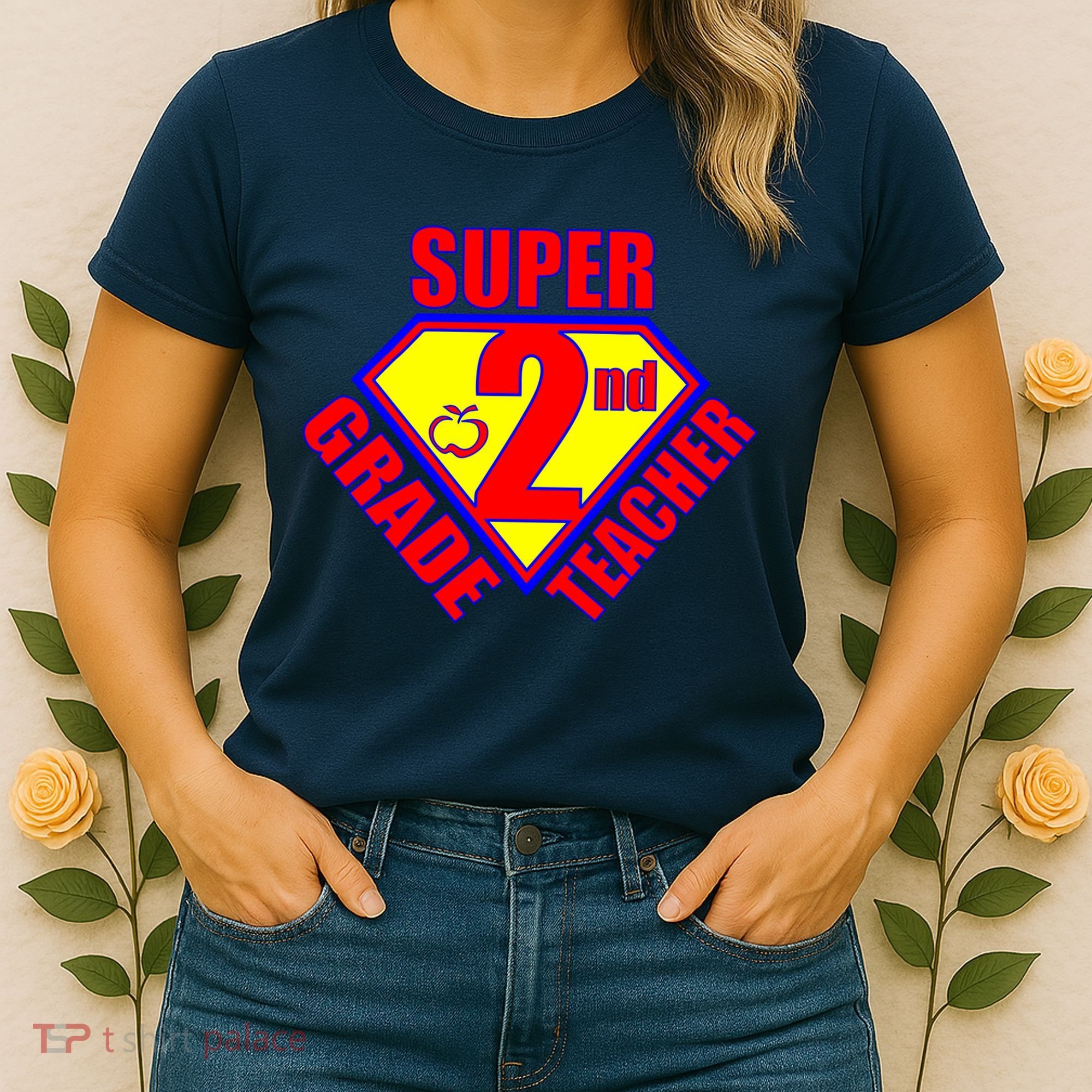 Super 2nd Grade Teacher Women's T-Shirt