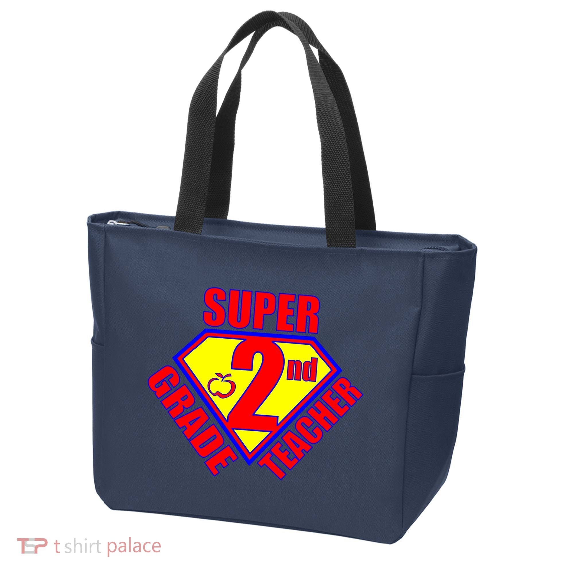 Super 2nd Grade Teacher Tote Bag