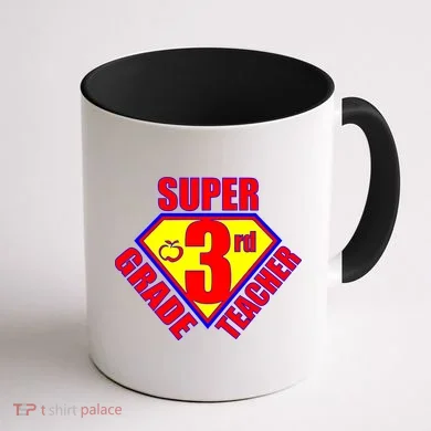 Super 3rd Grade Teacher Coffee Mug back