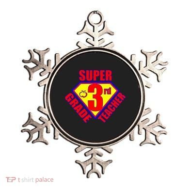 Super 3rd Grade Teacher Ornament