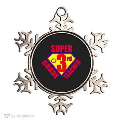 Super 3rd Grade Teacher Ornament