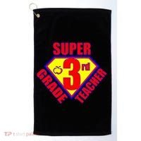 Super 3rd Grade Teacher Golf Towel thumb 0