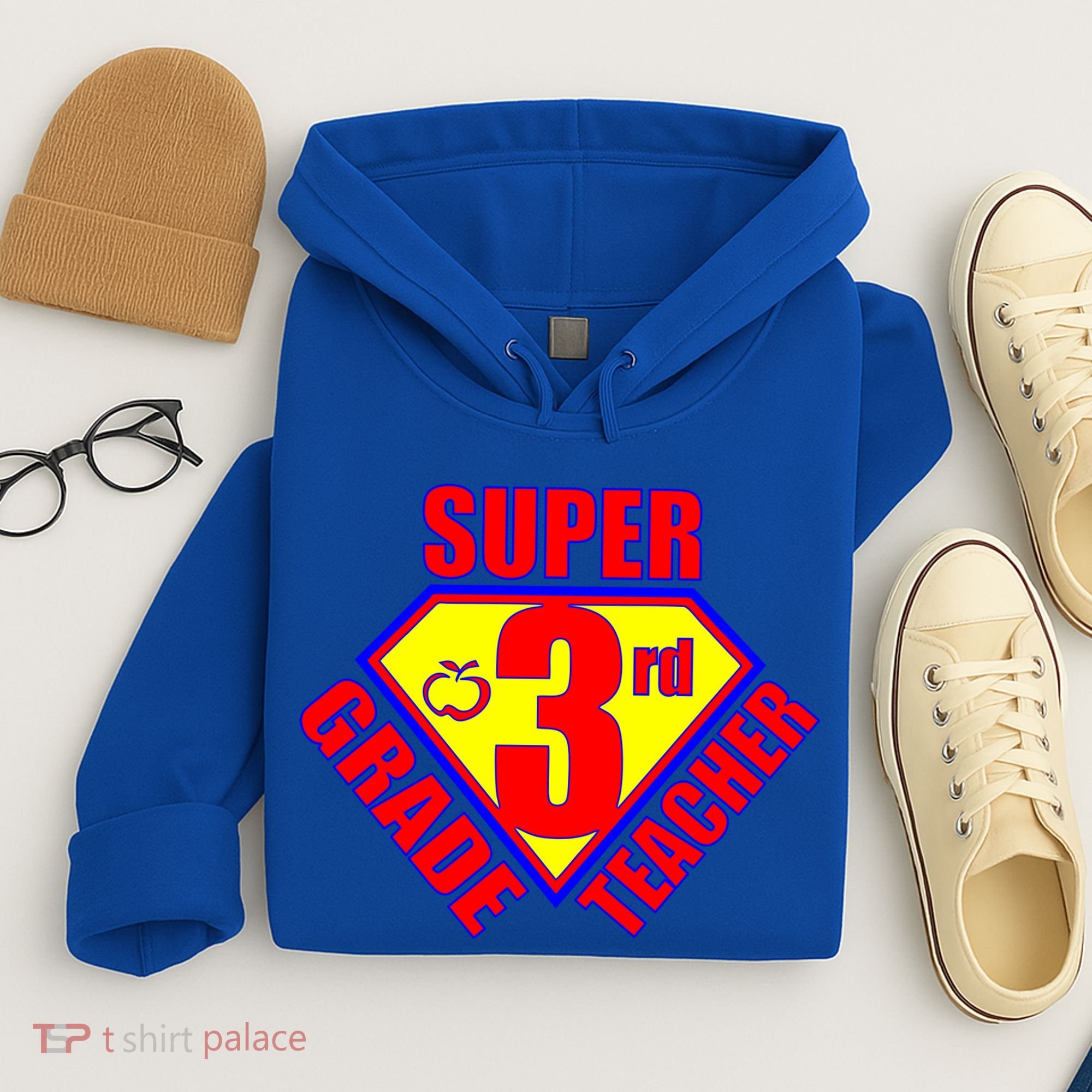 Super 3rd Grade Teacher Hoodie