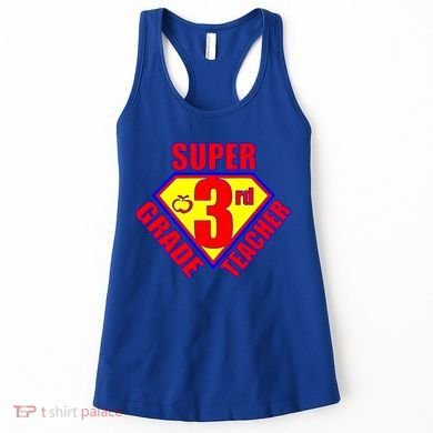 Super 3rd Grade Teacher Women's Tank Top