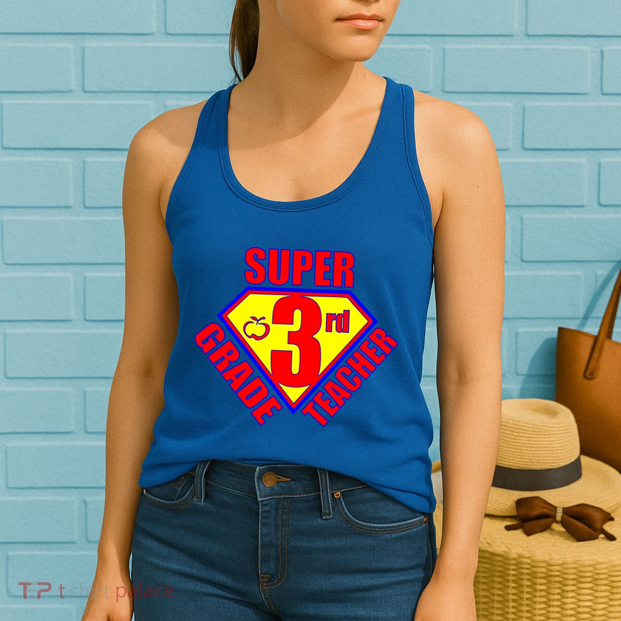 Super 3rd Grade Teacher Women's Tank Top