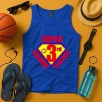 Super 3rd Grade Teacher Tank Top thumb 4