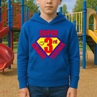 Super 3rd Grade Teacher Kids Hoodie thumb 2