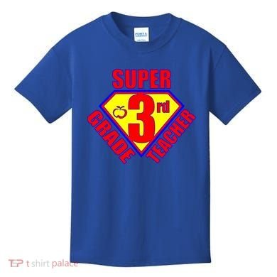 Super 3rd Grade Teacher Kids T-Shirt