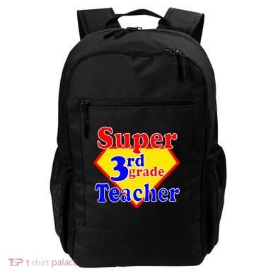 Super 3rd Grade Teacher Funny School Backpack