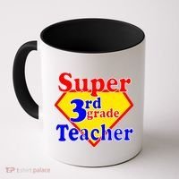 Super 3rd Grade Teacher Funny School Coffee Mug thumb 0