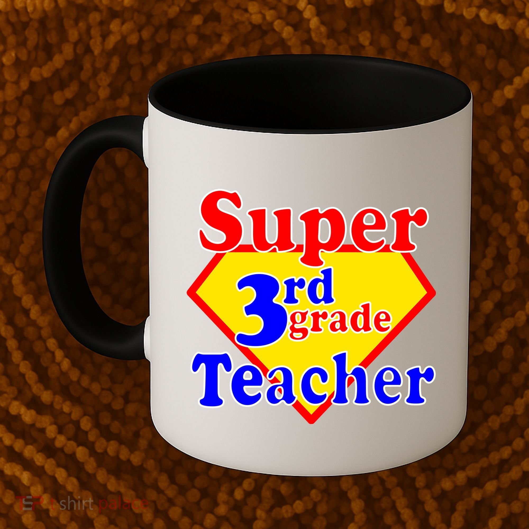 Super 3rd Grade Teacher Funny School Coffee Mug