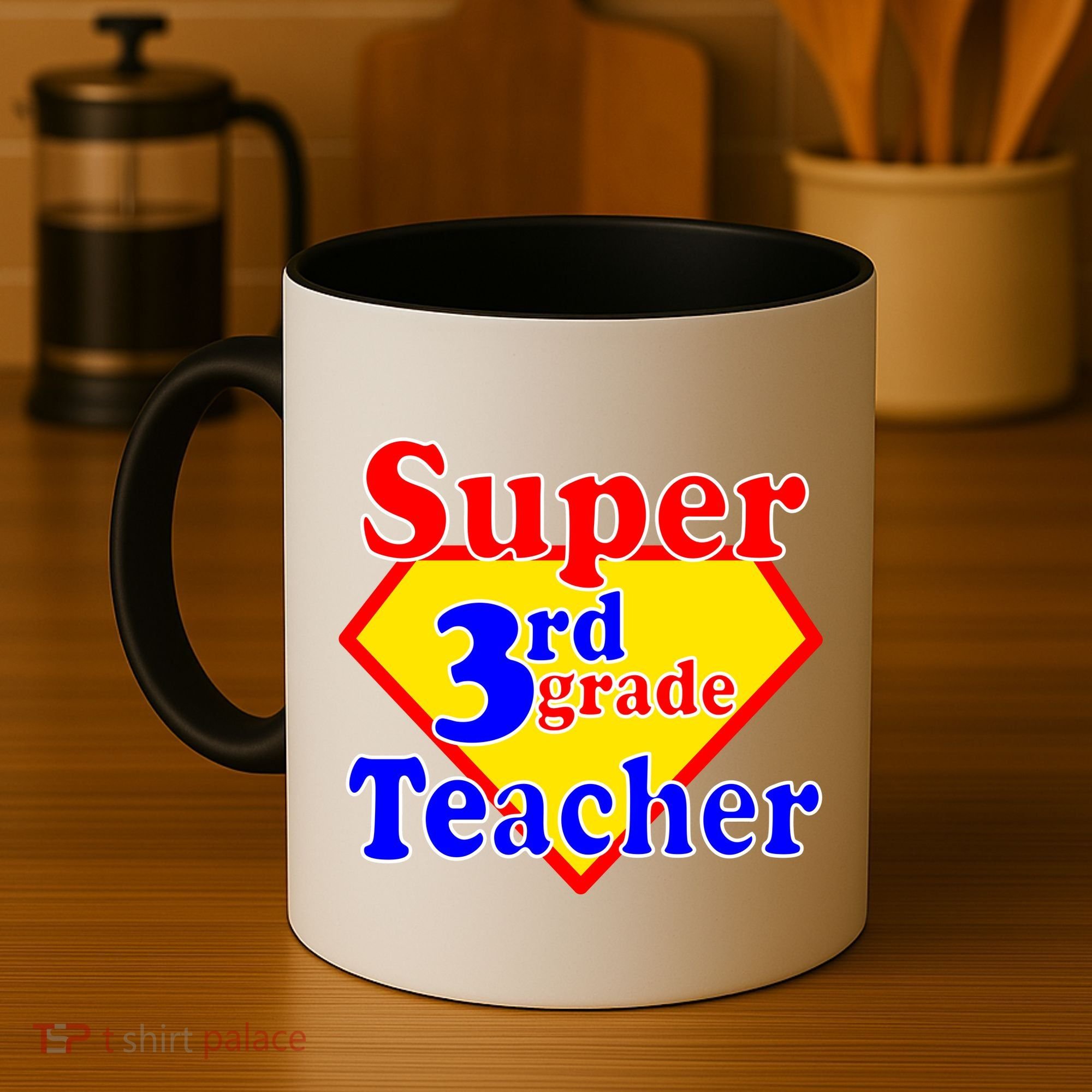 Super 3rd Grade Teacher Funny School Coffee Mug